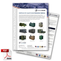 Additional AC Liquid-Cooled Generator Options